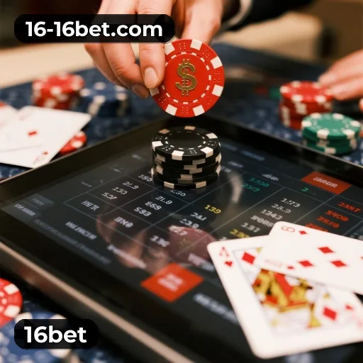 Comparação APP mobile vs versão web da 16bet